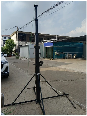 30ft Telescopic Winch Up Mast