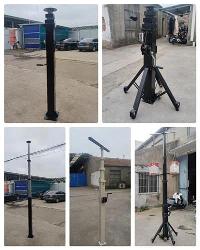 Direği yukarı çekmek için kullanılan bir vinci monte etmenin adımları nelerdir?